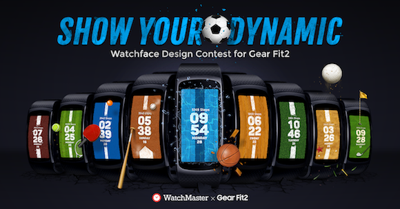 Nehmen Sie am Watch Face Design Contest für Gear Fit 2 von WatchMaster teil