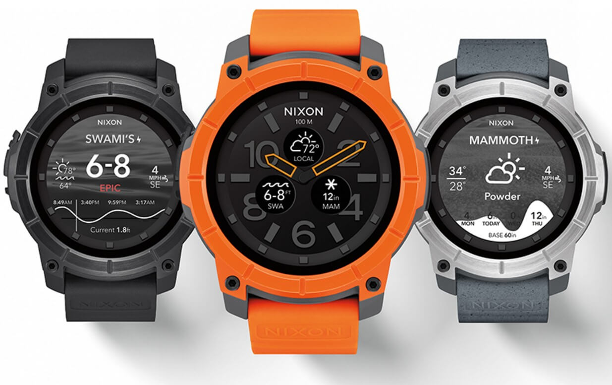Nixon Mission Smartwatch jetzt bei Amazon erhältlich