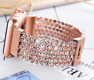 Apple Watch Armband mit Mesh-Kette