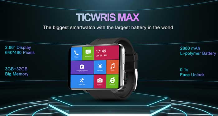 TicWris Max-Smartwatch