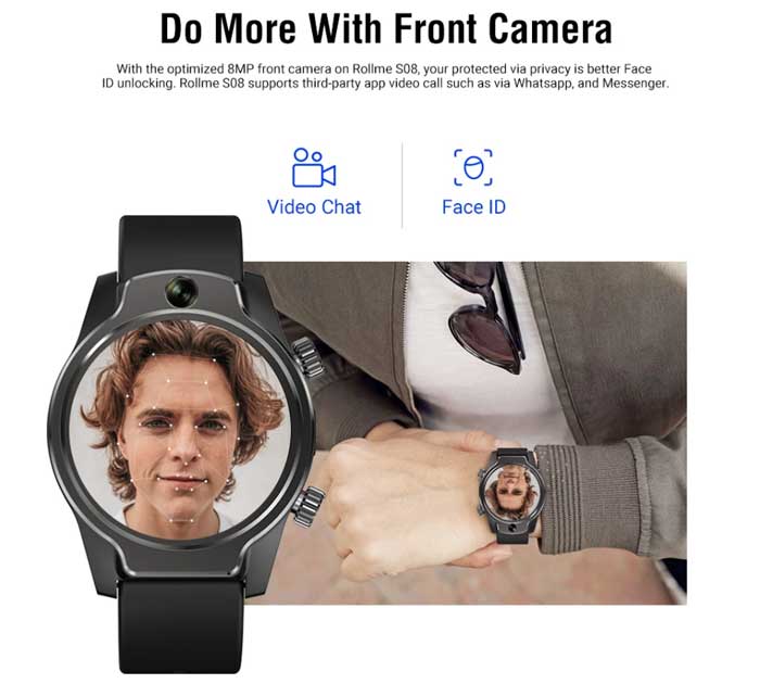 Kamera für Rollme S08 Smartwatch