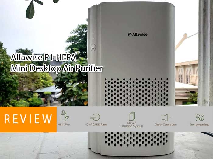 Alfawise P1 HEPA Mini Desktop-Luftreiniger [Ausführliche Überprüfung + Gutscheincode]