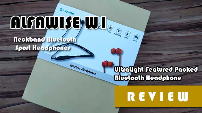 Alfawise W1 – Ultraleichter Bluetooth-Kopfhörer mit Funktionen