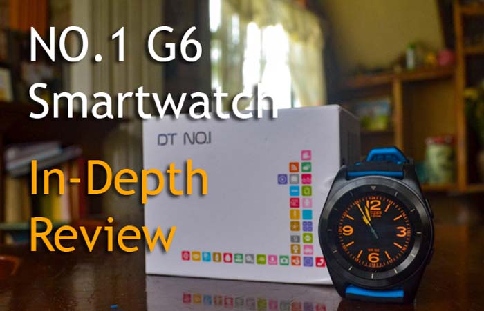 NO.1 G6 Smartwatch Ausführlicher Test