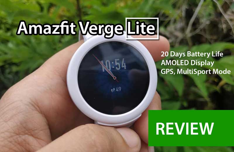 [Rezension] Amazfit Verge Lite – Budget-Smartwatch für Fitnessliebhaber