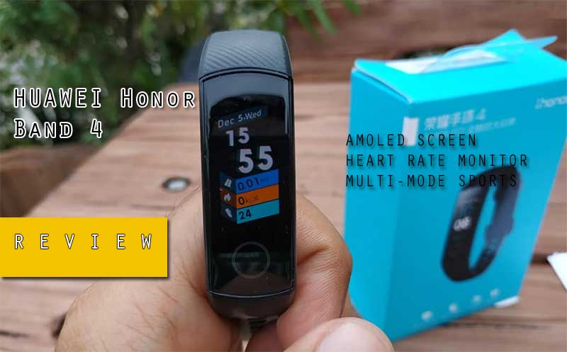 [Rezension] Huawei Honor Band 4 Smartband
