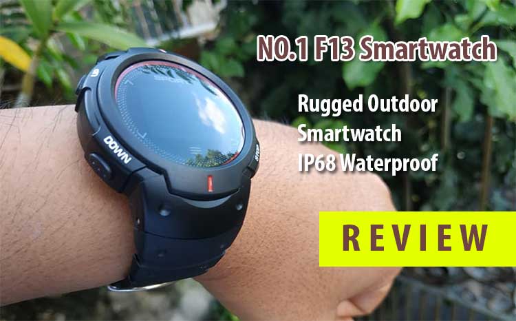 [Rezension] No.1 F13 Smartwatch -Multi-Sport Wasserdichte Smartwatch