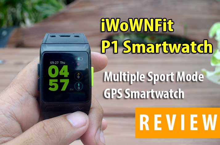 [Rezension] iWOWNFIT P1 Smartwatch