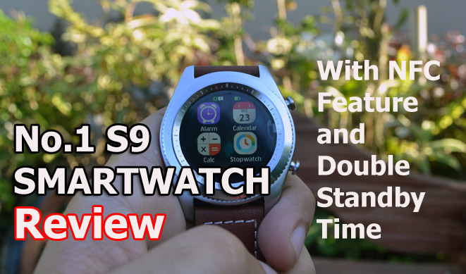 [Rezension]No.1 S9 Smartwatch mit NFC – geht über die Grundlagen hinaus