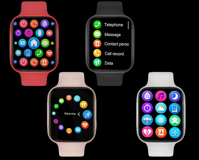 DW98 Smartwatch – Smartwatch mit großem Bildschirm