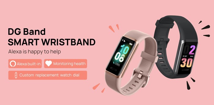 Doogee DG Band – Ein Fitness-Tracker mit integrierter Alexa