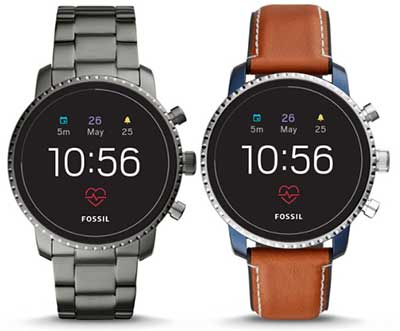 Fossil hat neue Q Smartwatches hinzugefügt – Venture HR und Explorist HR