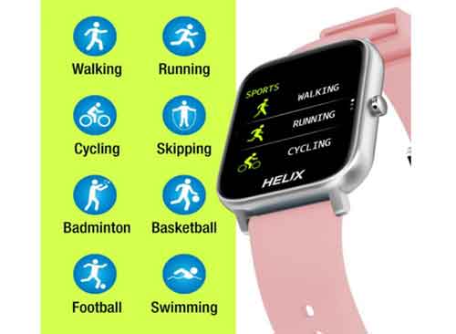 Helix Smart Watch – Elegante Smartwatch mit SpO2-Sensor