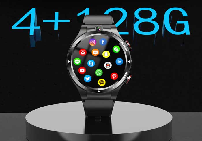LEMFO LEM15 Smartwatch – Größter Speicherplatz für Smartwatch 128GB