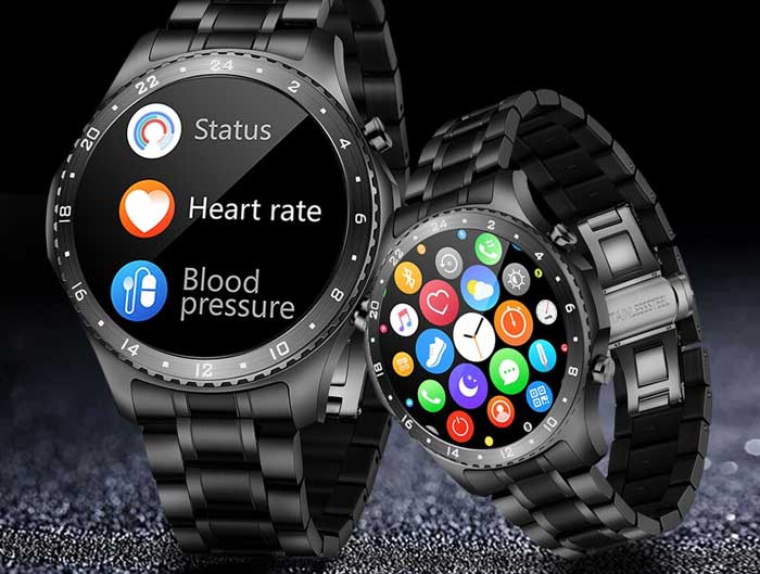 LIGE CK30 Smartwatch – Ausgestattet mit Bluetooth-Anruf, Temperaturüberwachung