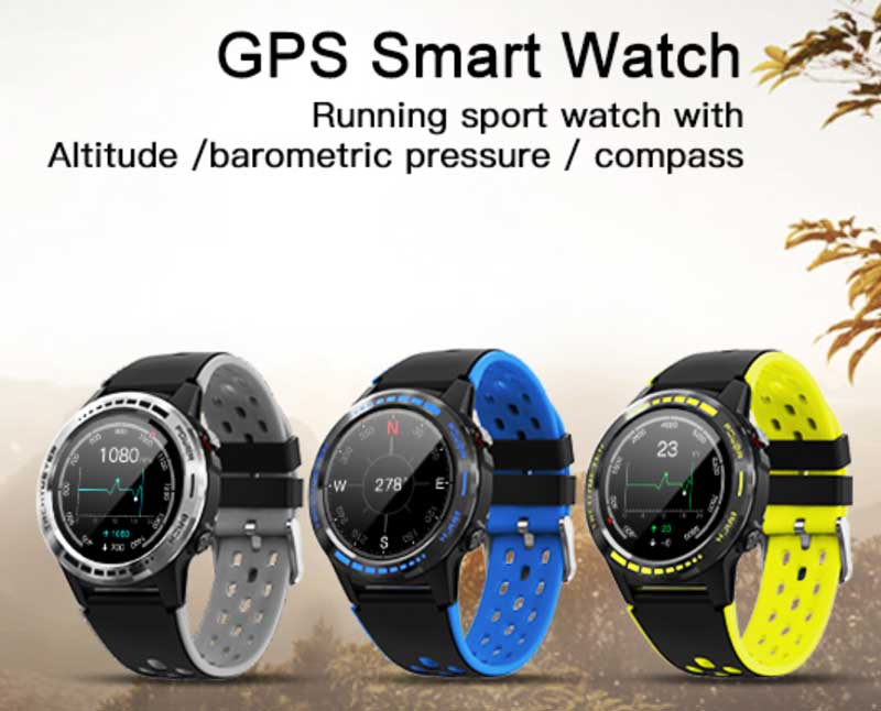 M7C Smartwatch – Robuste Smartwatch mit integriertem GPS
