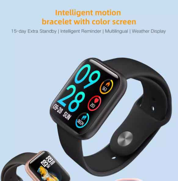 P80 Smartwatch – Sportlich, edel tragbar mit kleinem Budget