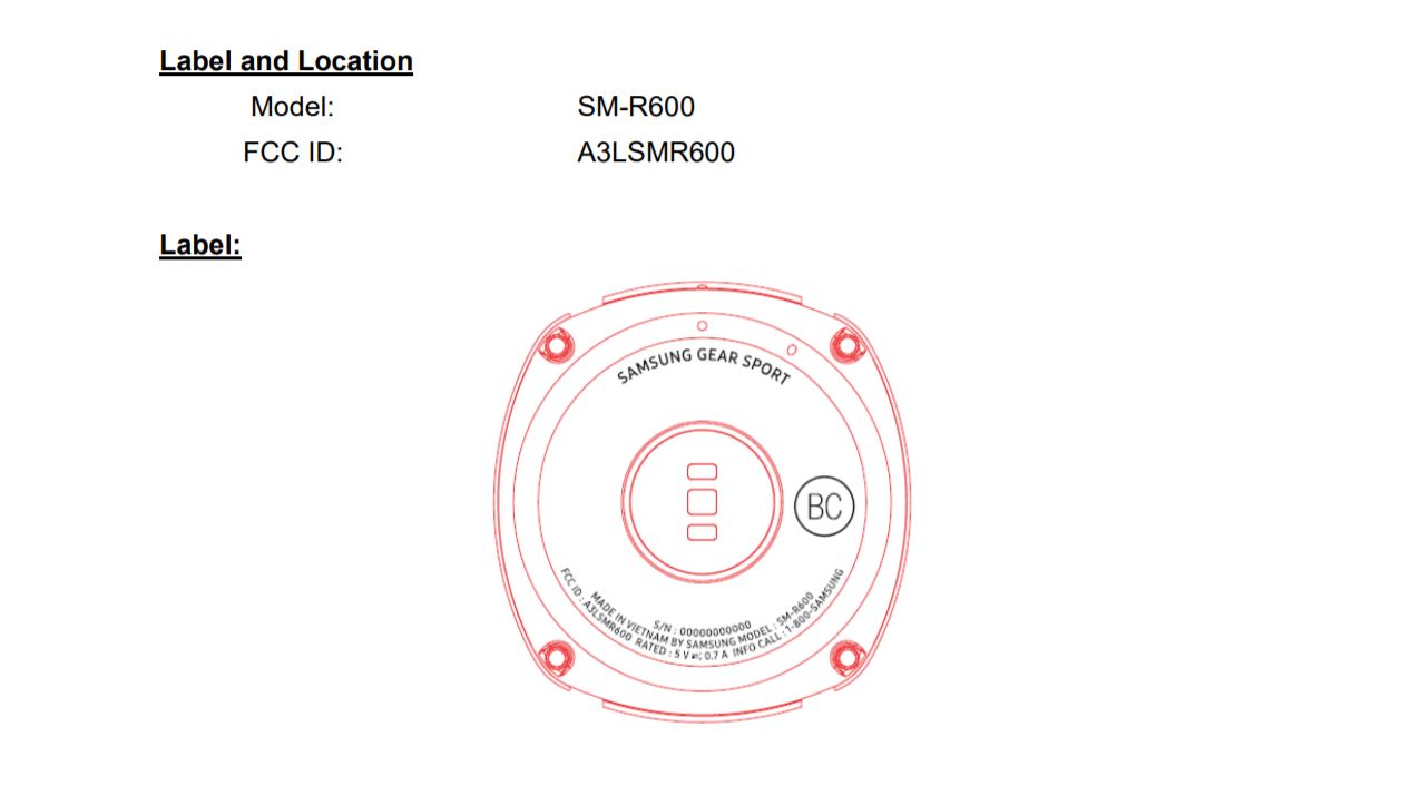 Samsung Gear Sport Smartwatch bei FCC entdeckt