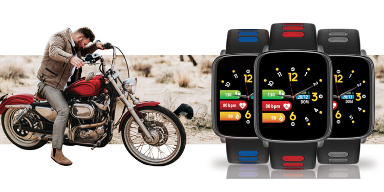 Techmade Smartwatch – TM Makro-Modell – Trendy Sport Wearable