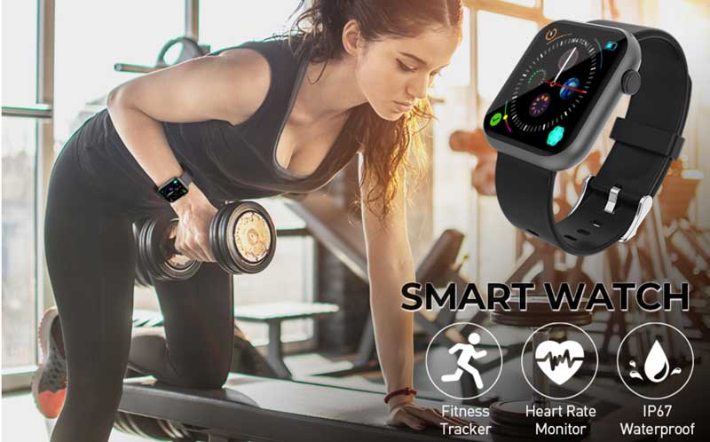 TekPluze Smartwatch – Apple Watch Klon zum günstigen Preis