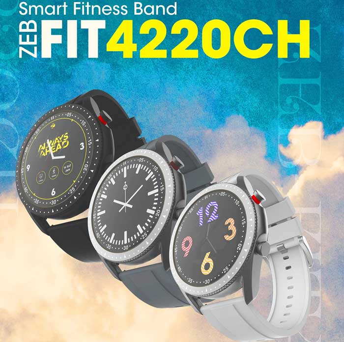 Zebronics Smartwatch, ZEB -Fit4220CH-Modell – Überprüfung der Funktionen