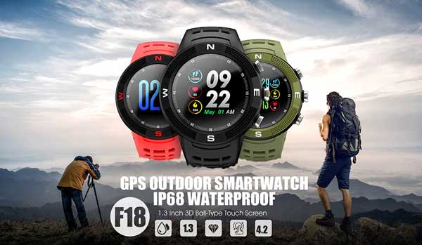 No.1 F18 Smartwatch – Alles Robuste Smartwatch + GPS