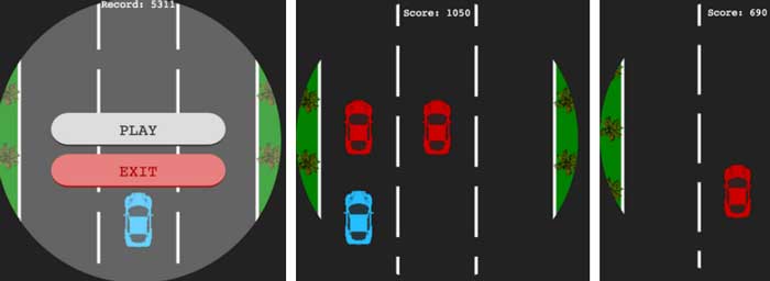 Busy Road-App für Galaxy Watch Active 2
