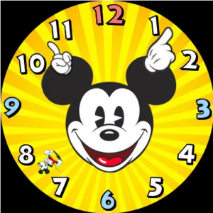 Micky-Maus-Zifferblatt