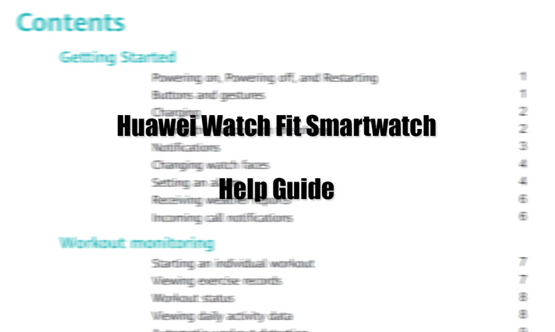 Huawei-Watch-Fit-Hilfe-Anleitung