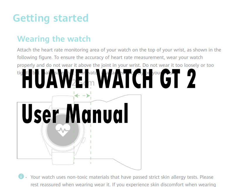 Huawe-Watch-GT2-Benutzerhandbuch