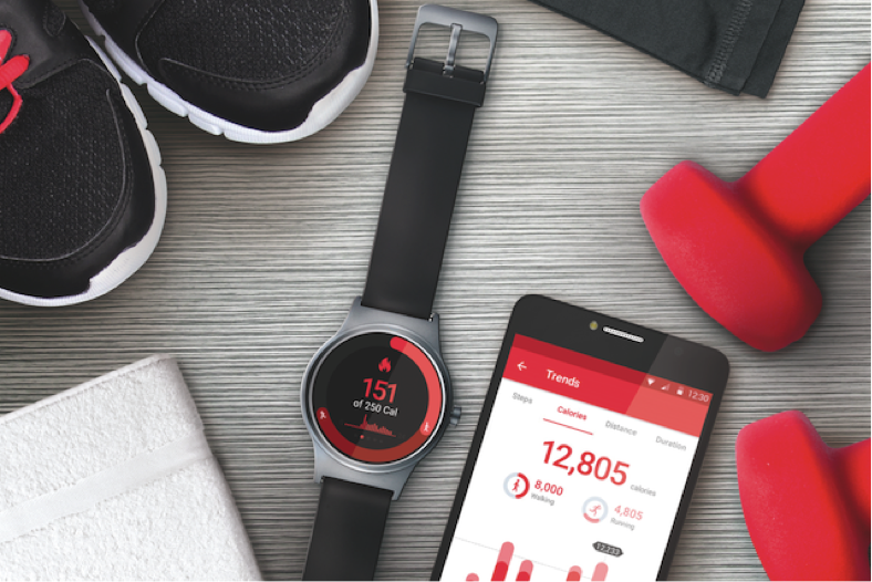 Alcaltel MoveTime WIFI Smartwatch im Premium-Look