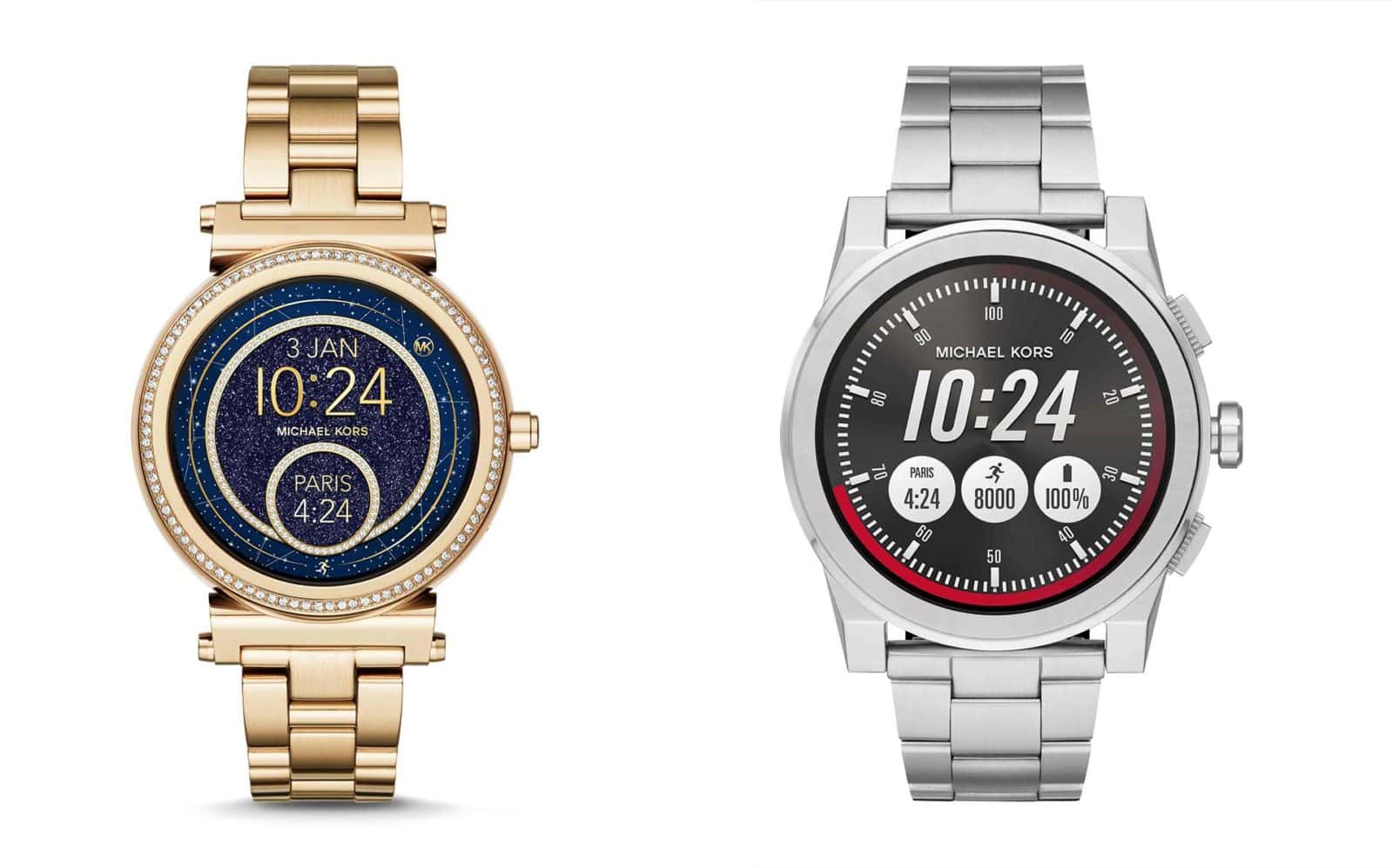 Michael Kors Access Sofie und Grayson – Elegante Android Wear Smartwatches