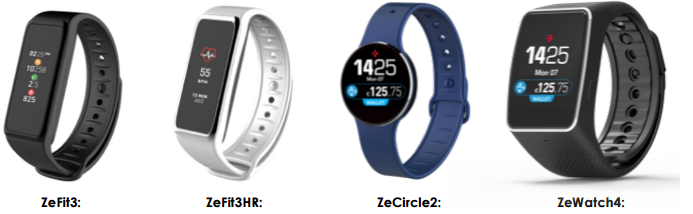 MyKronoz enthüllte die Wearables ZeFitHr, ZeFit3, ZeCircle2 und ZeWatch4