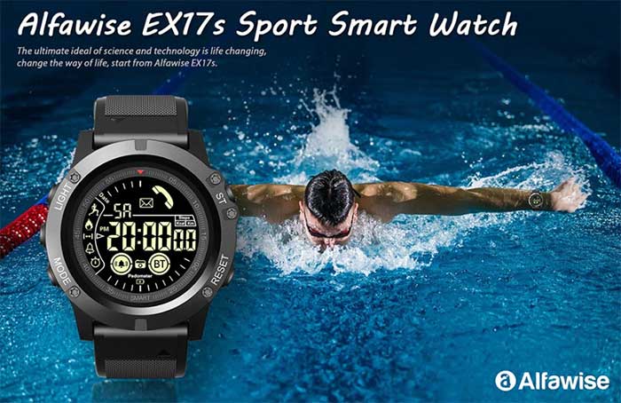 Alfawise EX17S Sport-Smartwatch – Gutscheincode