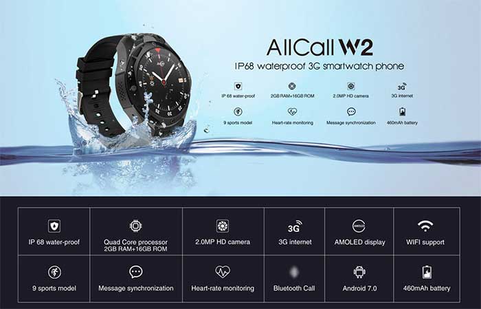 AllCall W23G Smartwatch – Gutscheincode